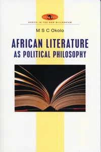 African Literature as Political Philosophy_cover