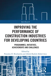 Improving the Performance of Construction Industries for Developing Countries_cover