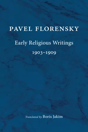 Early Religious Writings, 1903-1909