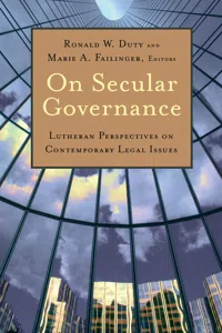 On Secular Governance_cover