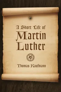 A Short Life of Martin Luther_cover