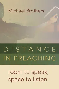 Distance in Preaching_cover