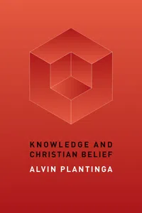 Knowledge and Christian Belief_cover