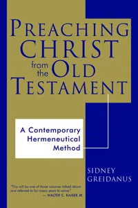 Preaching Christ from the Old Testament_cover