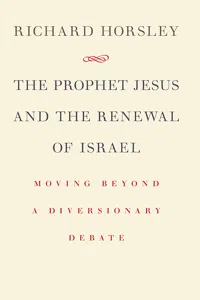 The Prophet Jesus and the Renewal of Israel_cover