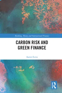 Carbon Risk and Green Finance_cover