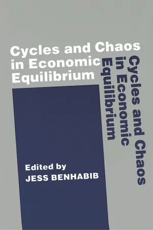 Cycles and Chaos in Economic Equilibrium