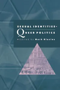 Sexual Identities, Queer Politics_cover