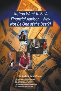 So, You Want to Be a Financial Advisor..._cover