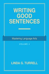 Writing Good Sentences_cover