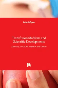 Transfusion Medicine and Scientific Developments_cover