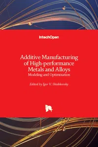 Additive Manufacturing of High-performance Metals and Alloys_cover