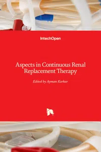 Aspects in Continuous Renal Replacement Therapy_cover