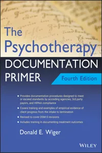 The Psychotherapy Documentation Primer_cover
