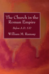 The Church in the Roman Empire_cover