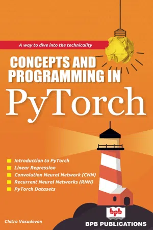Concepts and Programming in PyTorch