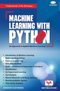 Machine Learning with Python_cover