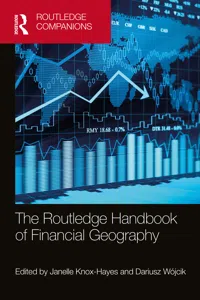 The Routledge Handbook of Financial Geography_cover