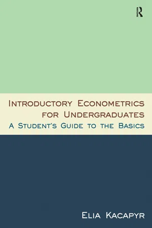 Introductory Econometrics for Undergraduates