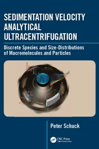 Sedimentation Velocity Analytical Ultracentrifugation_cover