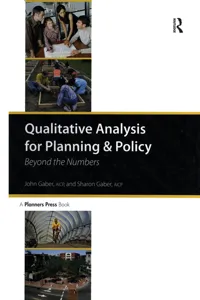 Qualitative Analysis for Planning & Policy_cover