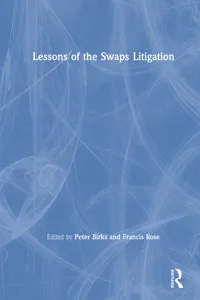 Lessons of the Swaps Litigation_cover