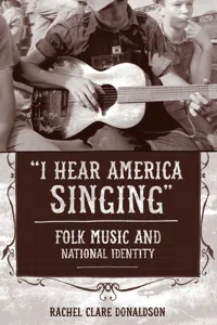 "I Hear America Singing"_cover