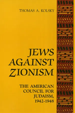 Jews Against Zionism