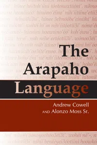 The Arapaho Language_cover