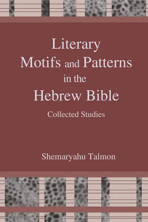 Literary Motifs and Patterns in the Hebrew Bible