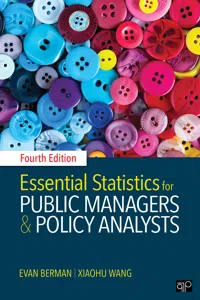 Essential Statistics for Public Managers and Policy Analysts_cover