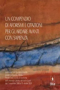 Un compendio di aforismi e citazioni per guardare avanti con sapienza_cover