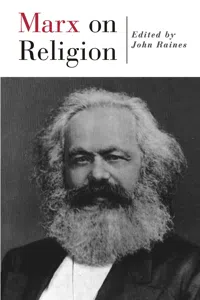 Marx On Religion_cover