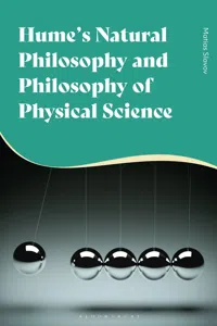 Hume's Natural Philosophy and Philosophy of Physical Science_cover