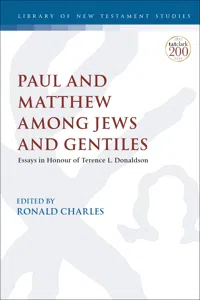 Paul and Matthew Among Jews and Gentiles_cover