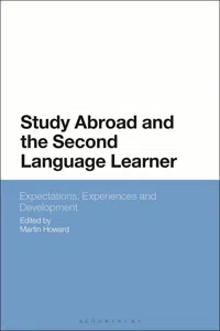 Study Abroad and the Second Language Learner_cover