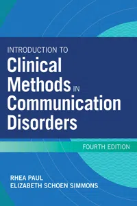 Introduction to Clinical Methods in Communication Disorders_cover