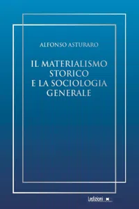 Il materialismo storico e la sociologia generale_cover