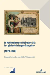 Le Nationalisme en littérature_cover