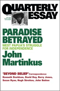 Quarterly Essay 7 Paradise Betrayed_cover