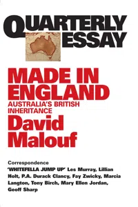 Quarterly Essay 12 Made in England_cover