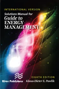 Solutions Manual for Guide to Energy Management, International Version, Eighth Edition_cover