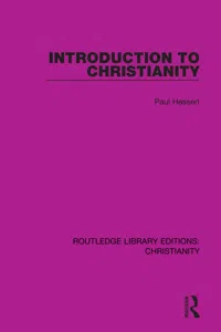 Introduction to Christianity_cover