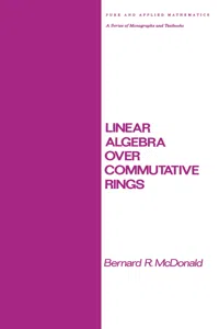 Linear Algebra over Commutative Rings_cover