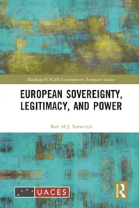 European Sovereignty, Legitimacy, and Power_cover