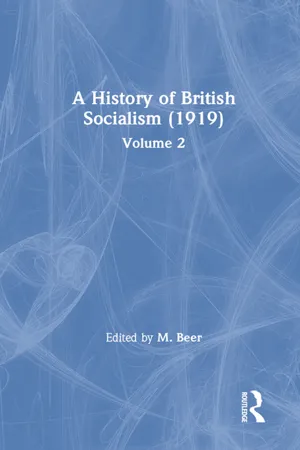 A History of British Socialism