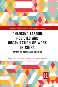 Changing Labour Policies and Organization of Work in China_cover