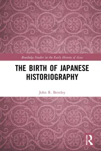 The Birth of Japanese Historiography_cover