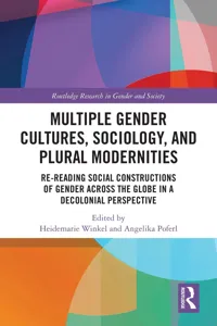 Multiple Gender Cultures, Sociology, and Plural Modernities_cover