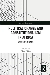 Political Change and Constitutionalism in Africa_cover